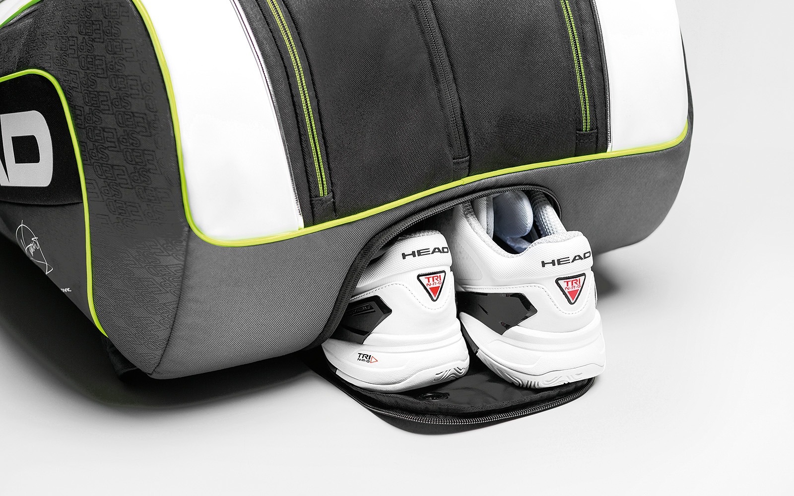  Head Djokovic 12R Monstercombi 2016 - black/white