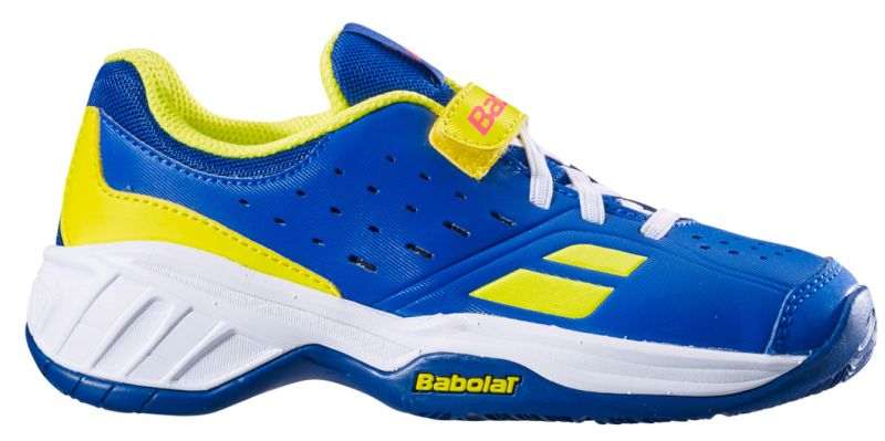 Babolat Pulsion All Court Kid - blue/fluo aero