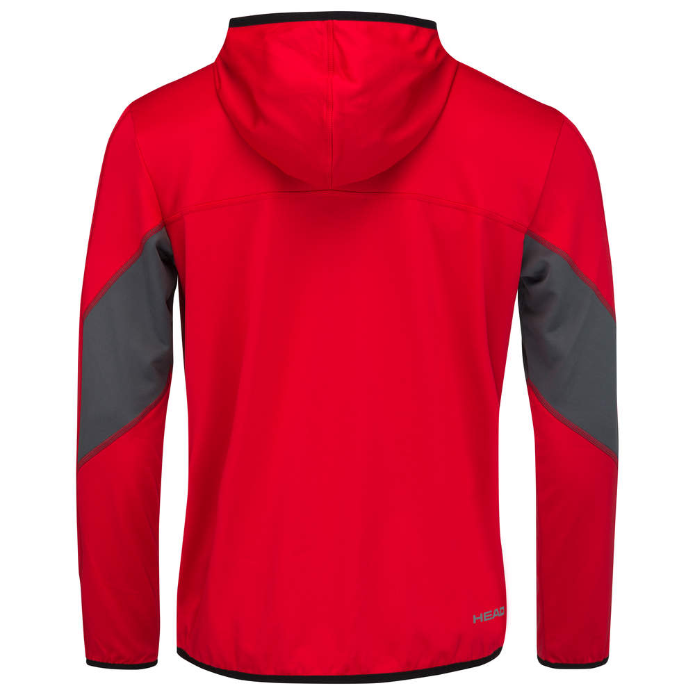 403483 Head Club 22 Tech Hoodie M - red