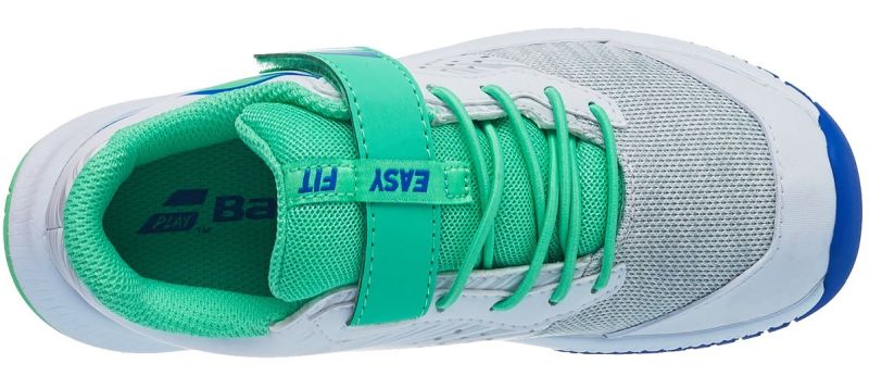 Babolat Pulsion All Court Kid - white/biscary green
