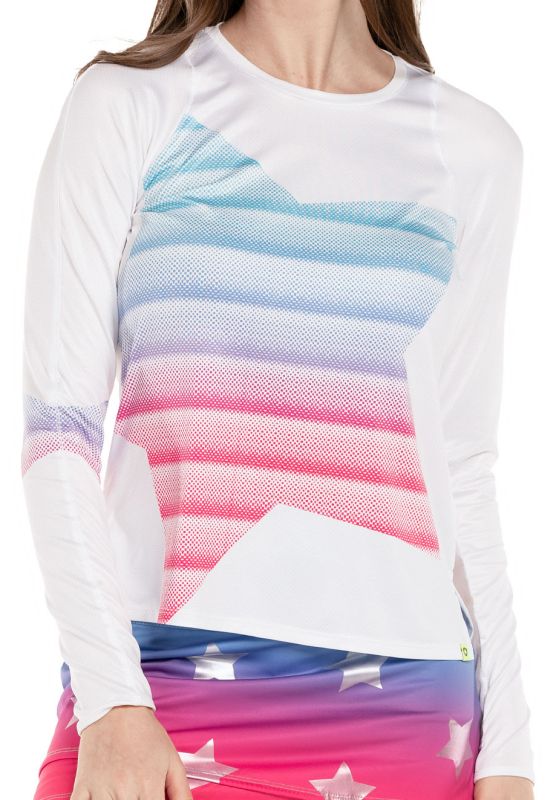 Lucky in Love Luv Core Star Bright Long Sleeve - multicolor