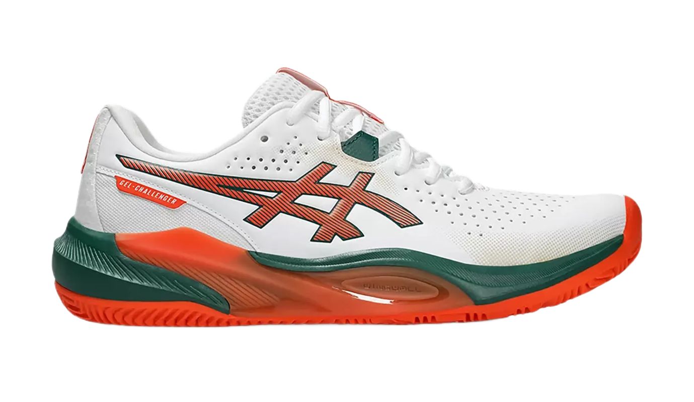 Asics Gel-Challenger 15 Padel - white/energy orange Asics Gel-Challenger 15 Padel - white/energy orange