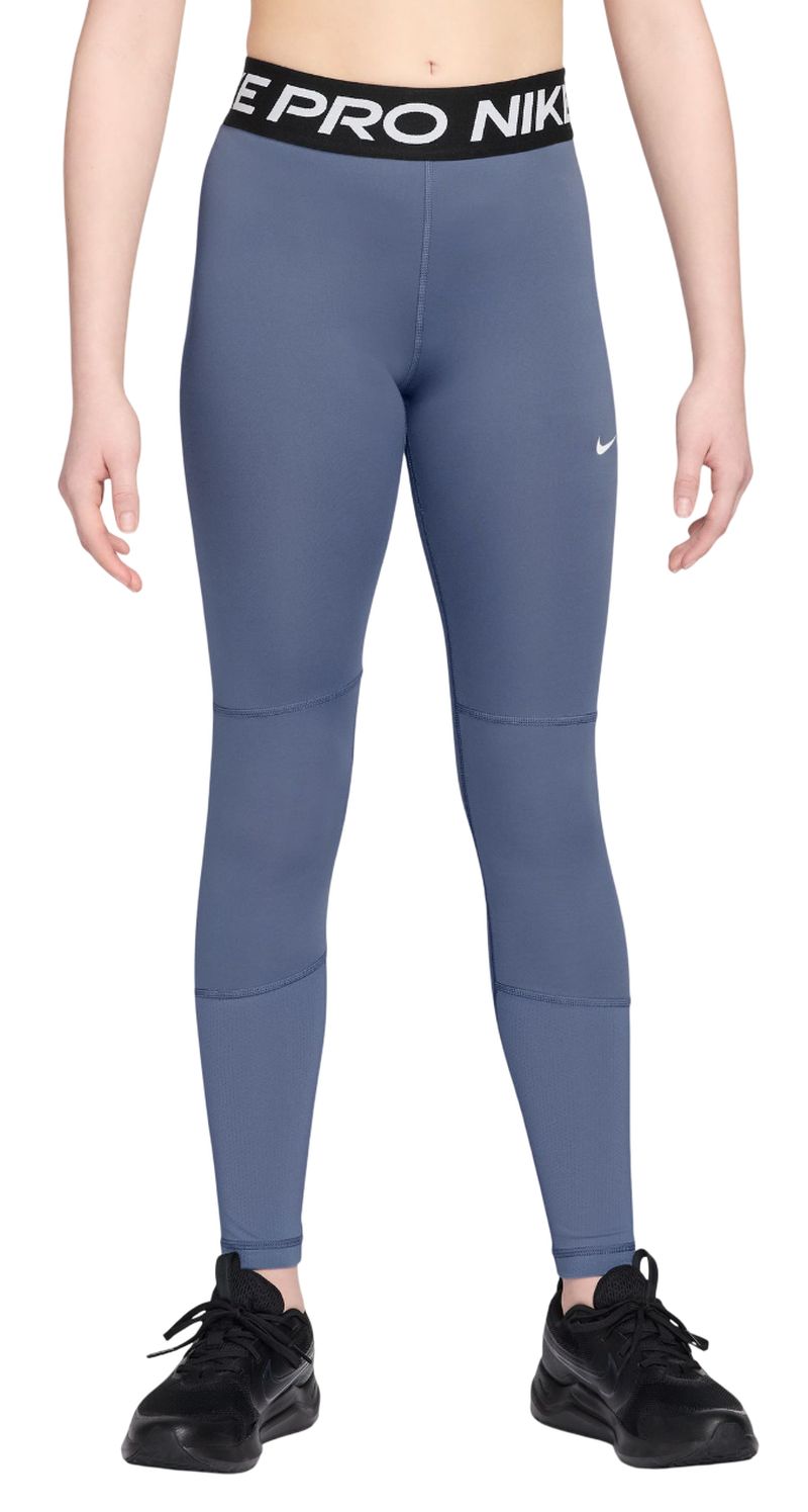 Nike Girls Pro Dri-Fit - world indigo/black/white