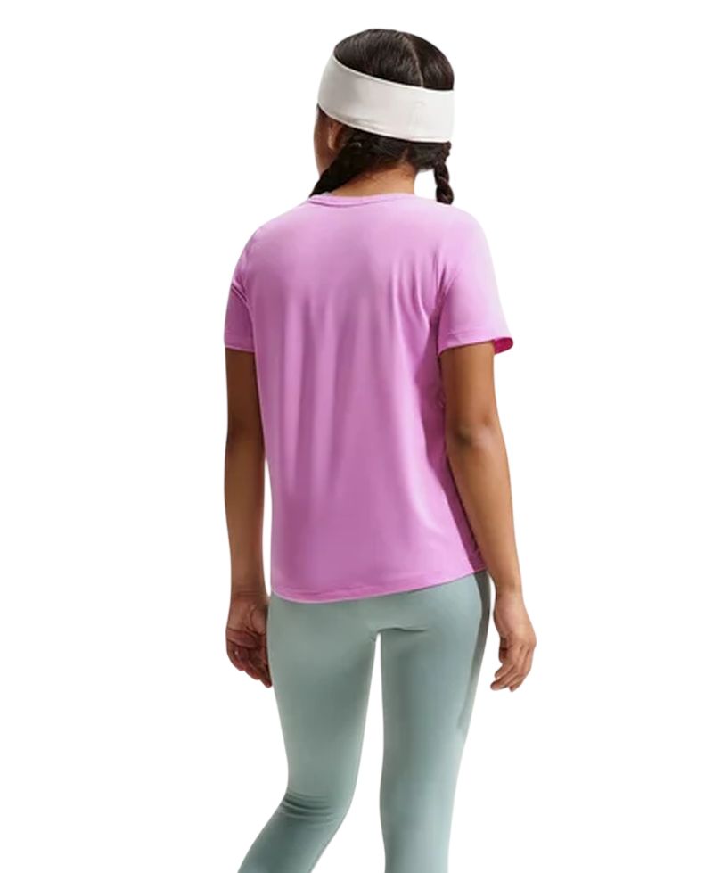 Nike Kids One Fitted Dri-Fit Short Sleeve - light magenta/white Nike Kids One Fitted Dri-Fit Short Sleeve - light magenta/white