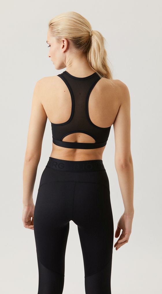 Björn Borg Medium Top Sky Solid W - black beauty