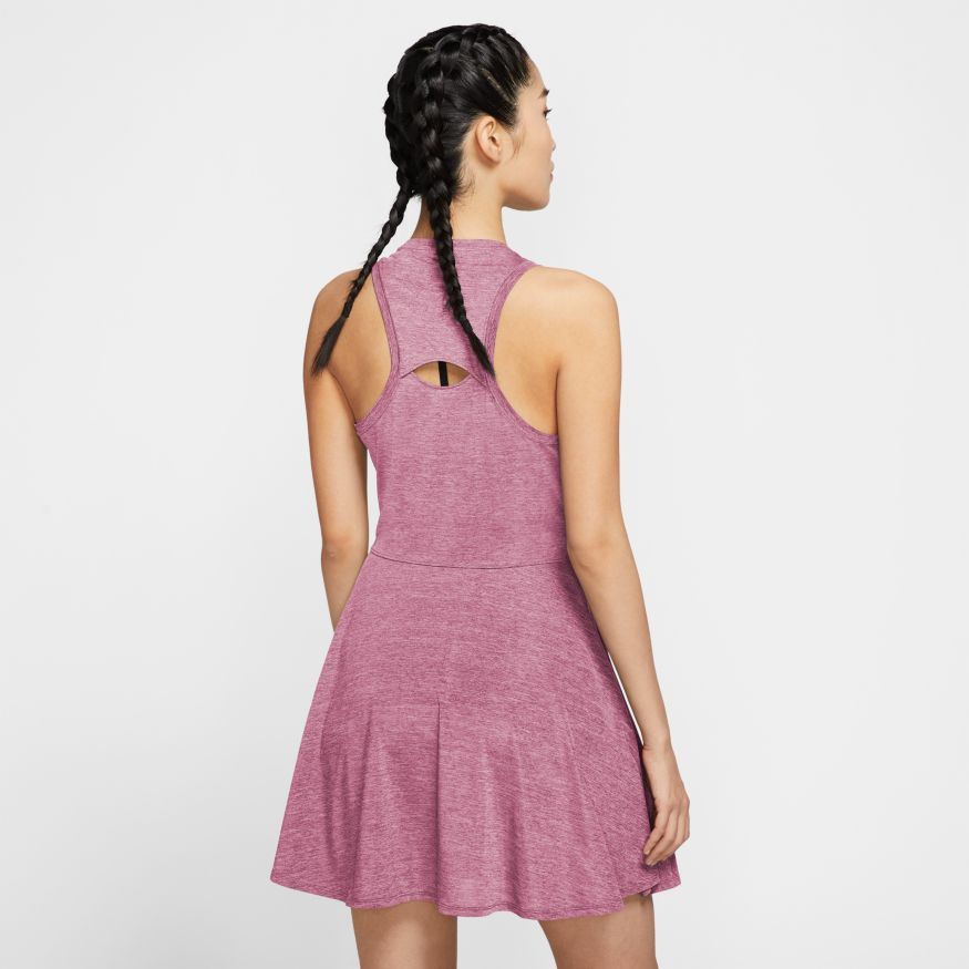 nike-court-dri-fit-advantage-dress-w-elemental-pink-white-4 Nike Court Dri-Fit Advantage Dress W - elemental pink/white