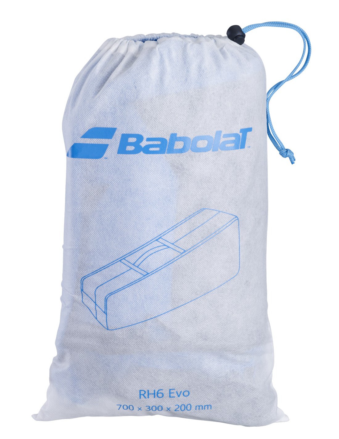 babolat-racket-holder-6-evo-blue-grey-3 Babolat Racket Holder 6 EVO - blue/grey