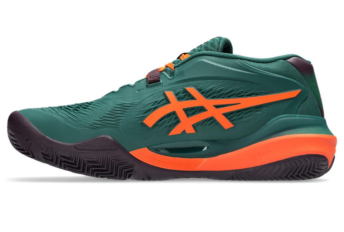 Asics Gel-Resolution X Padel - jewel green/energy orange