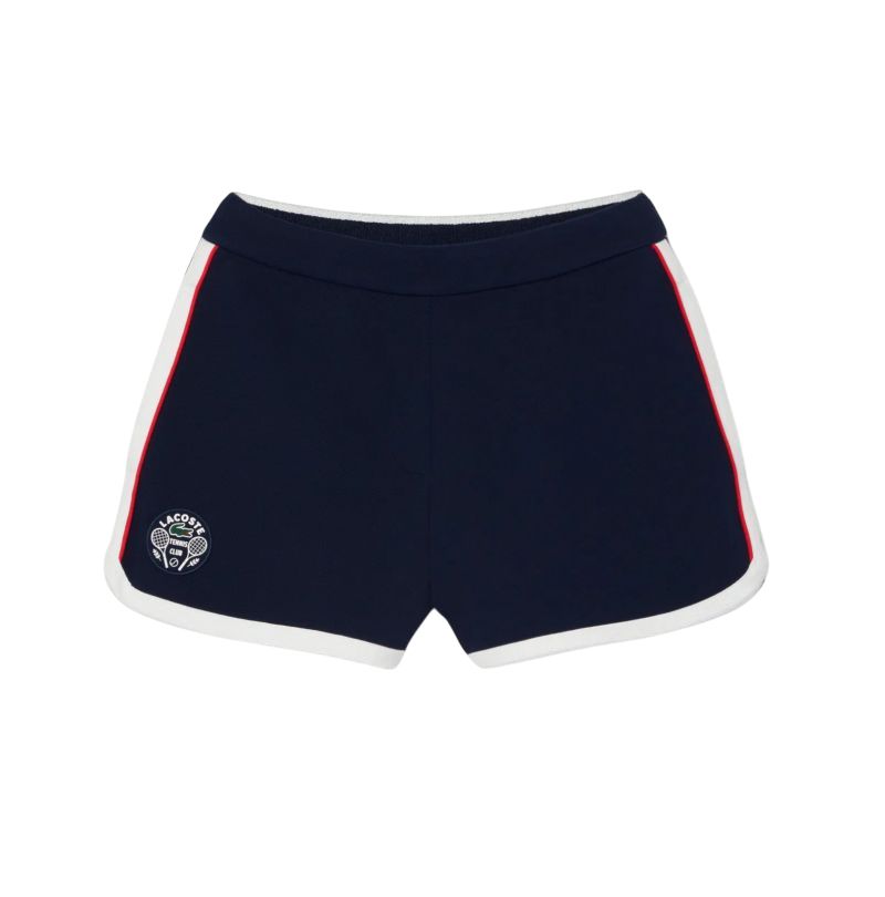 Lacoste Tennis Heritage Stretch Pique - navy blue/white