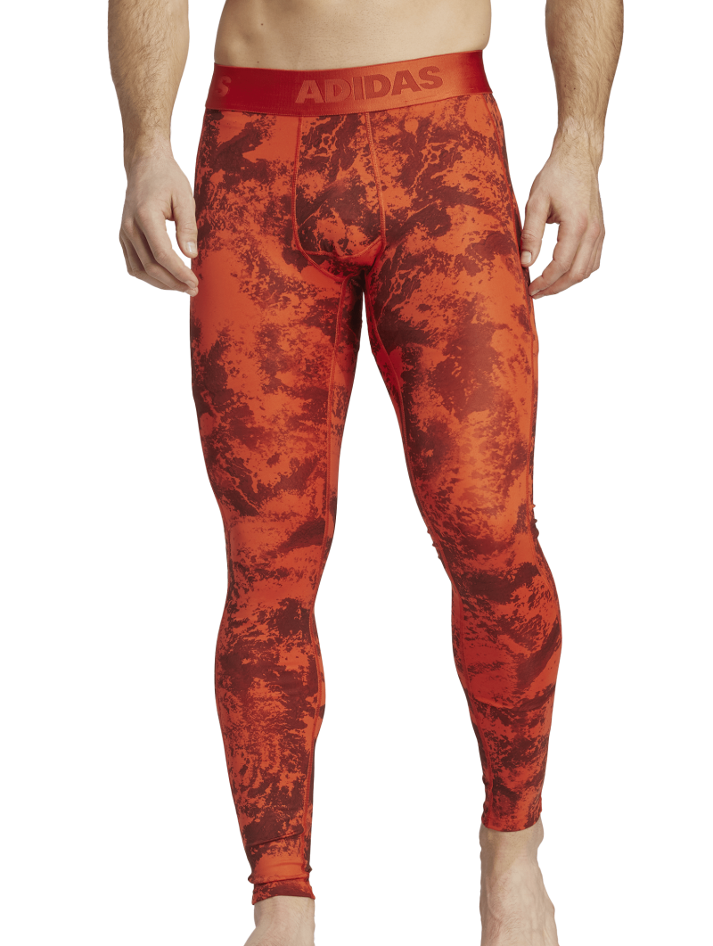 Adidas Paris Heat.Rdy Techfit Long Leggings - preloved red