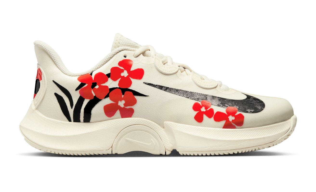 Nike Zoom GP Turbo HC Osaka - coconut milk/black/team orange Nike Zoom GP Turbo HC Osaka - coconut milk/black/team orange