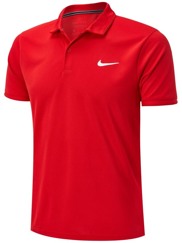 Nike Court Dri-Fit Victory Polo M - university red/white Nike Court Dri-Fit Victory Polo M - university red/white