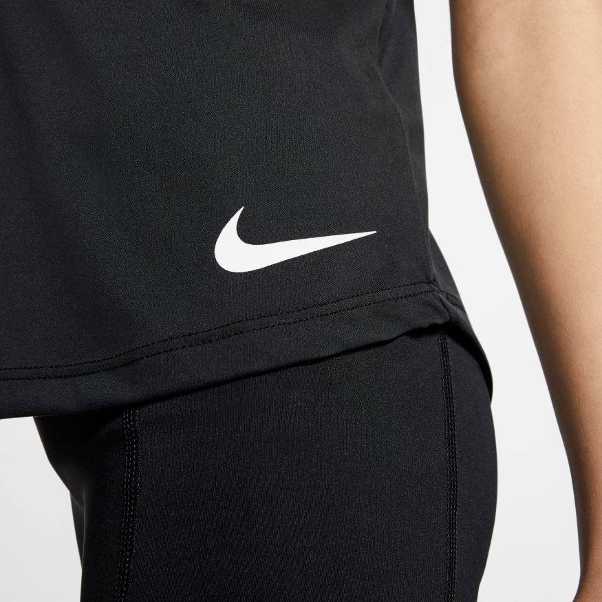 Nike Dry Tank Elastika G - black/white/white