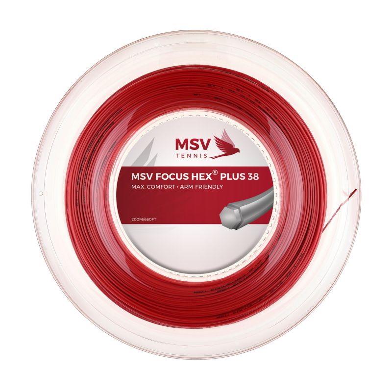 MSV Focus Hex Plus 38 (200 m) - red