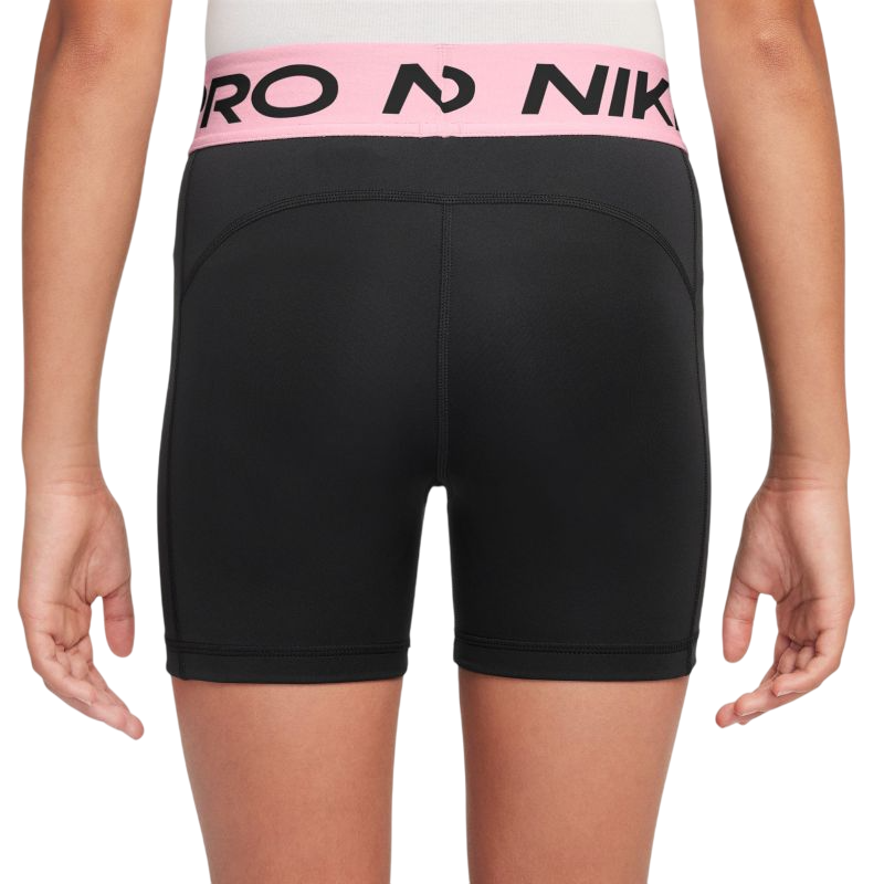 Nike Girls Pro 3in - black/med soft pink/white