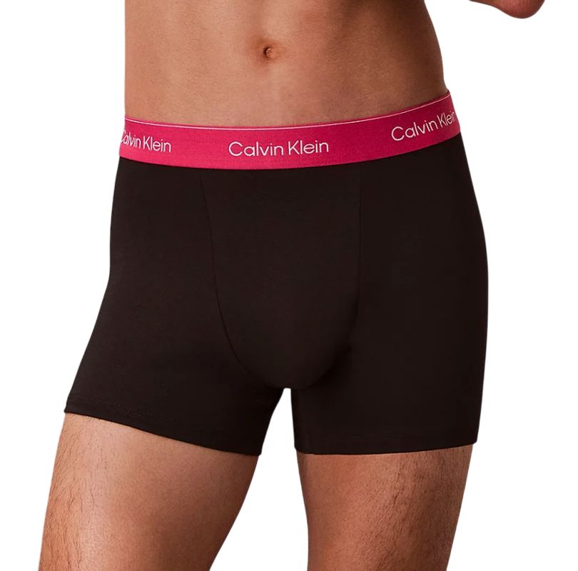 Calvin Klein Relaxed Fit Icon 3P - black/white/pink Calvin Klein Relaxed Fit Icon 3P - black/white/pink