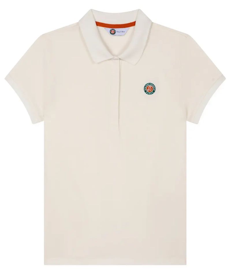Roland Garros Basic Islande Shirt - ecru 