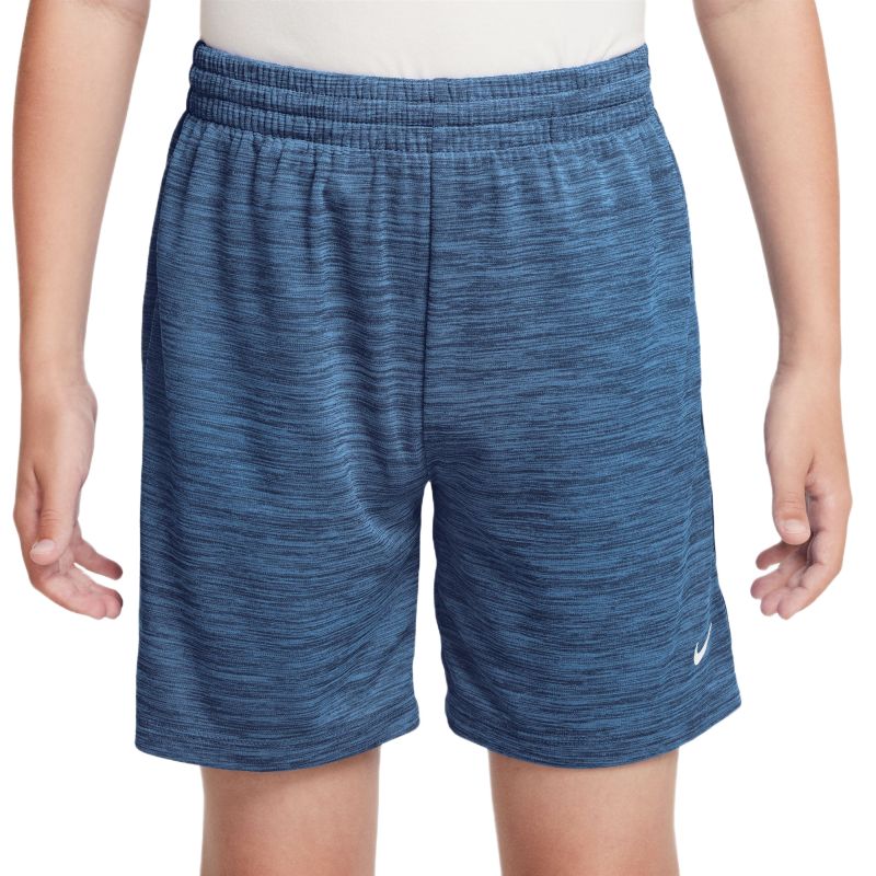 Spodenki chłopięce Nike Kids Dri-FIT Multi Big Training - midnight navy/football blue/white