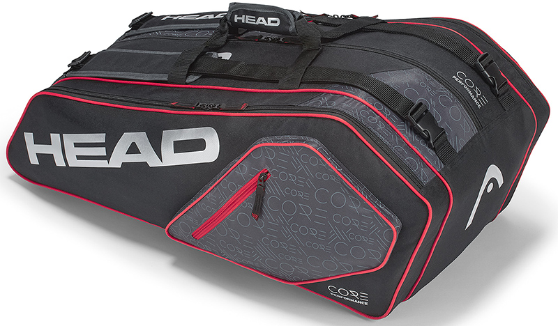 Head Core 9R Supercombi - black/silver