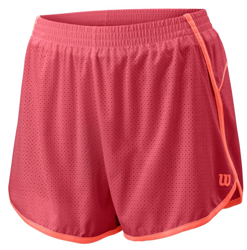 Wilson Women Competition Woven 3.5 Short - holly berry