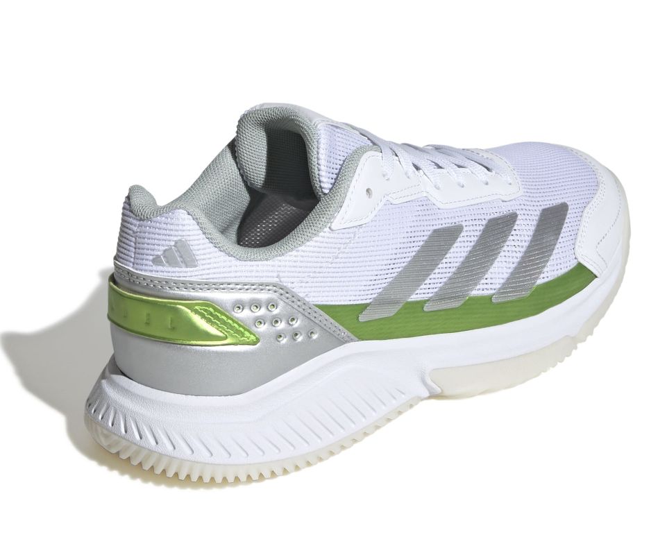 Adidas Courtquick Padel W - ftw white/silvermetallic/lucid lemon