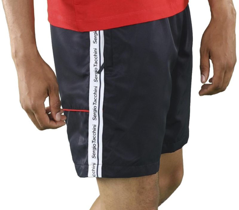 Sergio Tacchini Nastro Short - navy/red