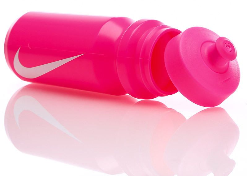 Bidon Nike Big Mouth Water Bottle 0,65L - pink pow/white