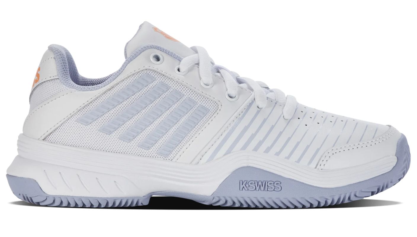 K-Swiss Court Express HB - white/heather/peach fuzz