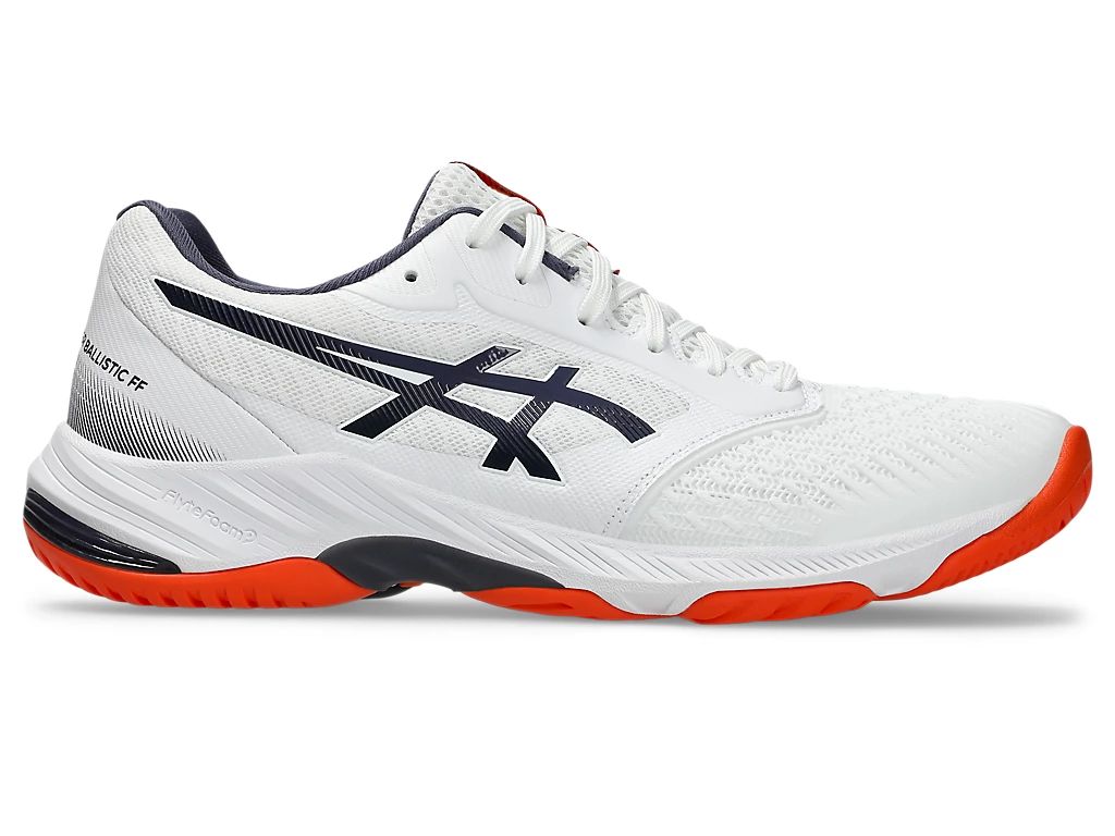 Asics Netburner Ballistic FF 3 - white/indigo fog Asics Netburner Ballistic FF 3 - white/indigo fog