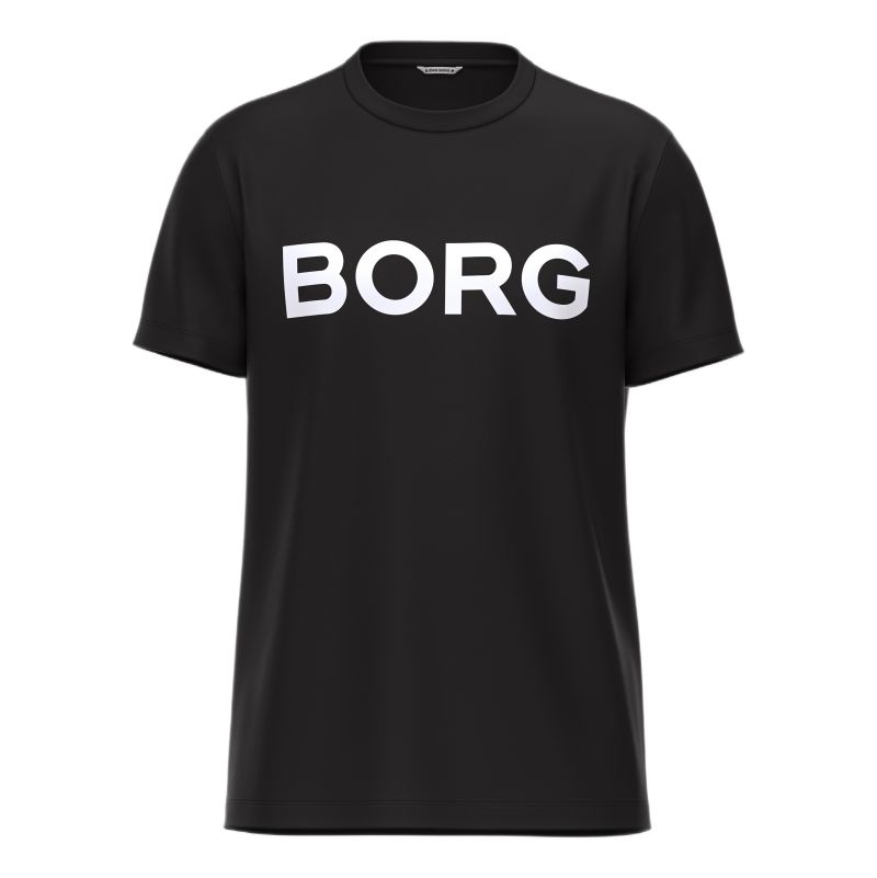 Męski t-shirt Björn Borg Essential 3 - black beauty