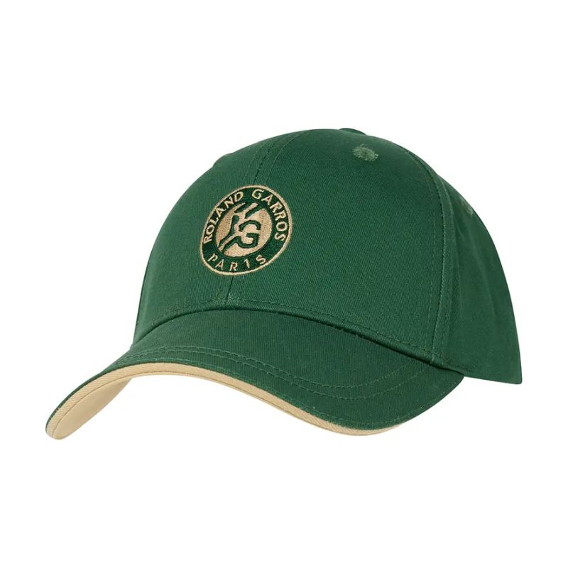 Roland Garros Monochrome Logo - green