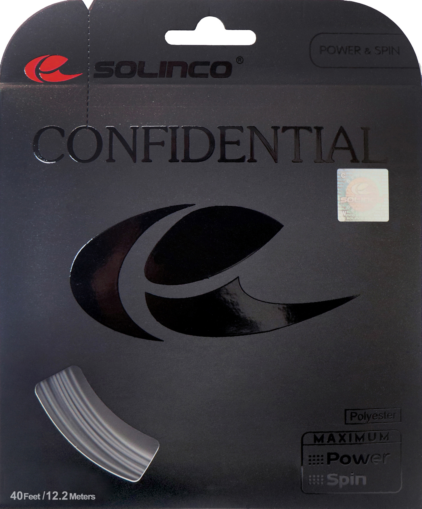 Solinco Confidential 1.25 (12 m) - grey