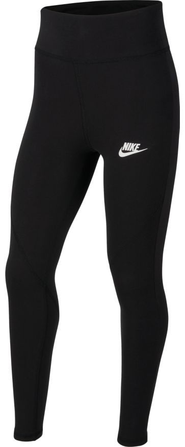 Nike Sportswear Favorites Graphix High-Waist Legging G - black/white