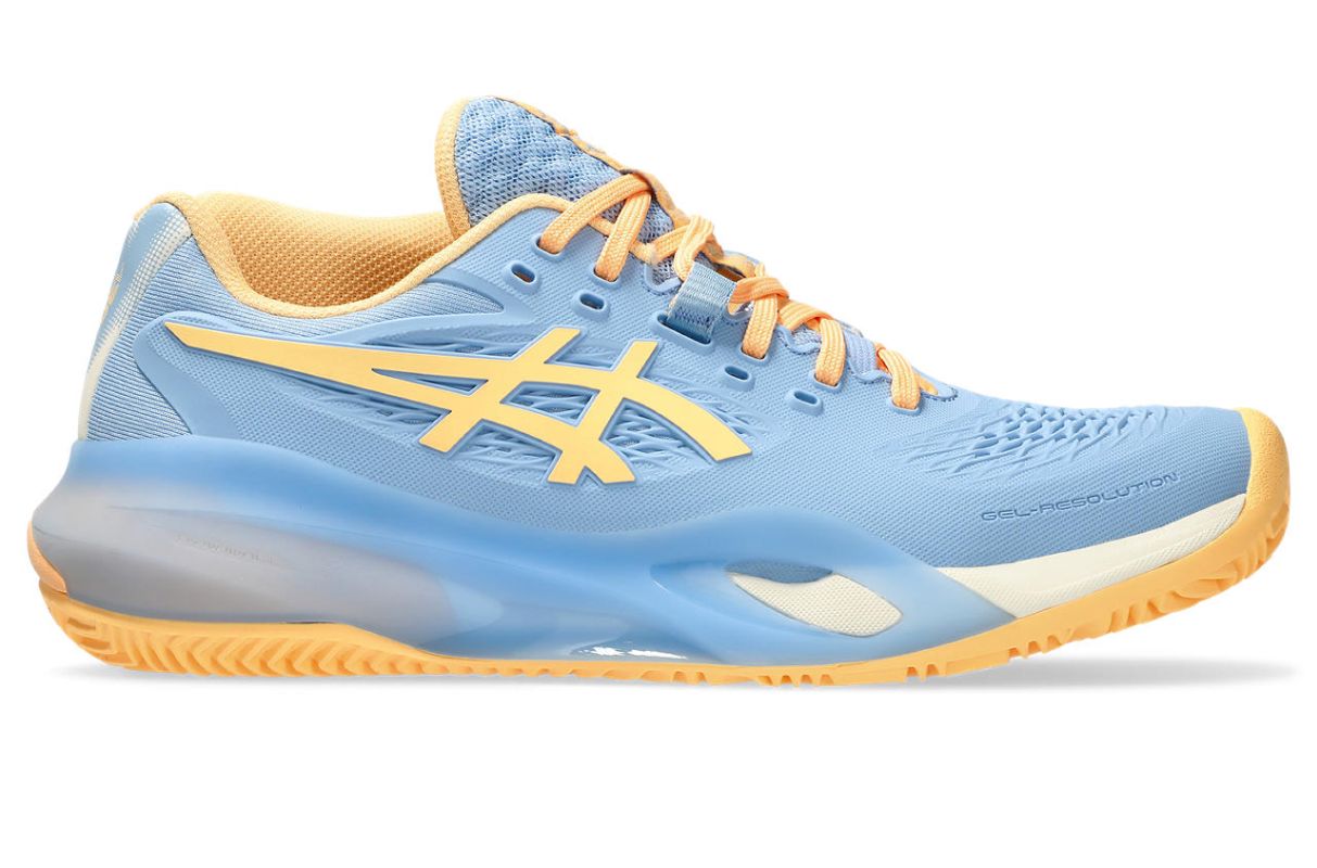 Asics Gel-Resolution X Padel - stone wash/orange glow
