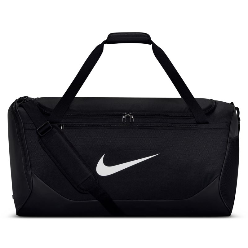 Torba tenisowa Nike Brasilia Training Duffel Large Bag - black/black/white Torba tenisowa Nike Brasilia Training Duffel Large Bag - black/black/white