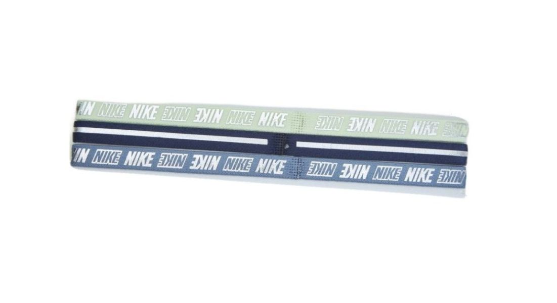 Nike Metallic Headbands 3P 2.0 - lime ice/midnight navy/ashen slate