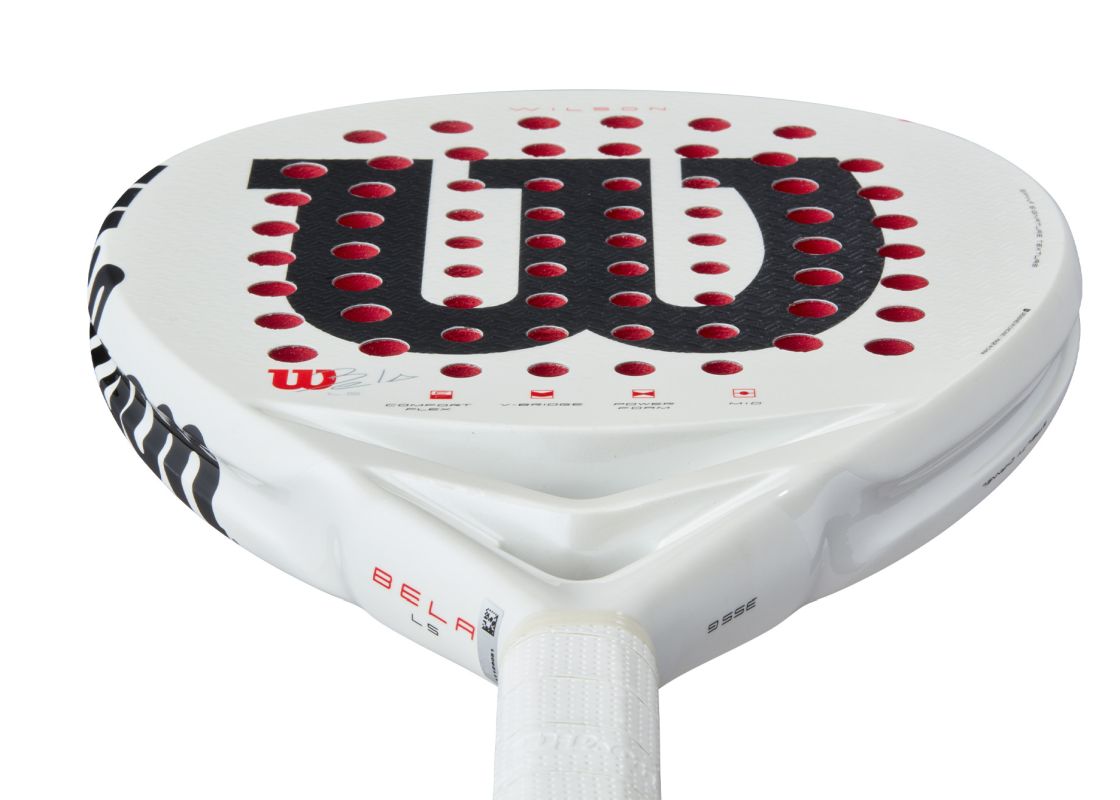 Wilson Bela LS V3 Padel 2 - black/red