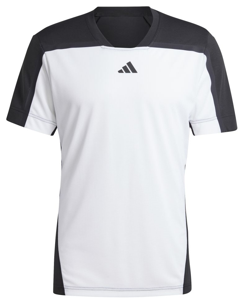 Adidas Heat.Rdy FreeLift Pro Polo Shirt - white/black Adidas Heat.Rdy FreeLift Pro Polo Shirt - white/black
