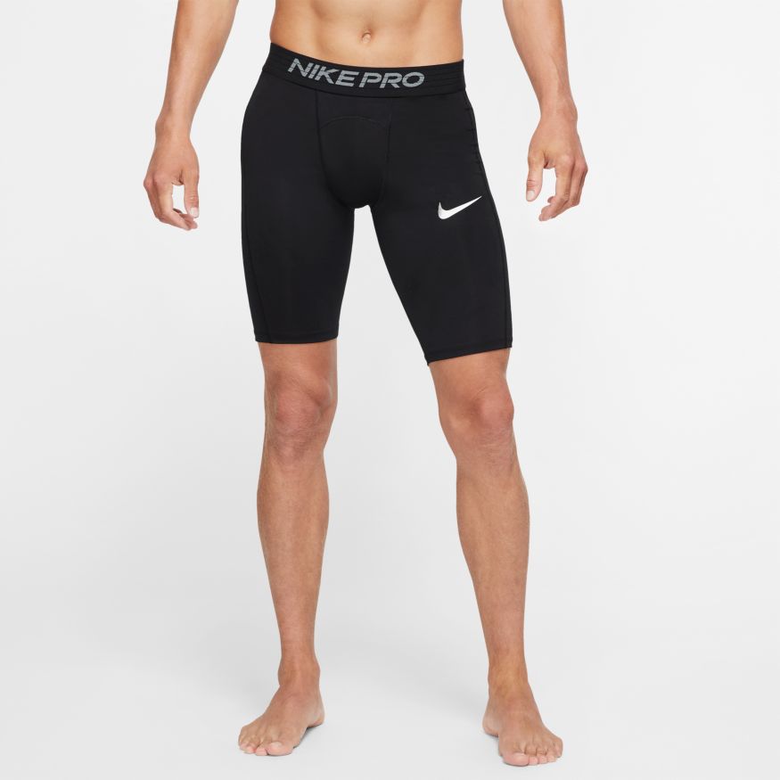 Nike Pro Short Long - black/white