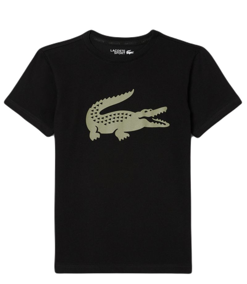 Lacoste Boys SPORT Tennis Technical Jersey Oversized Croc