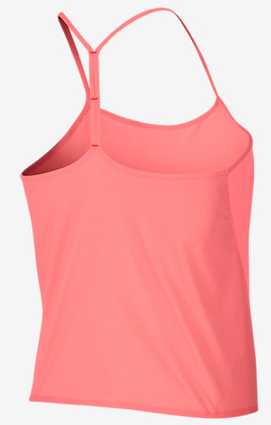 Nike Premier Strappy Tank - lava glow/bright crimson