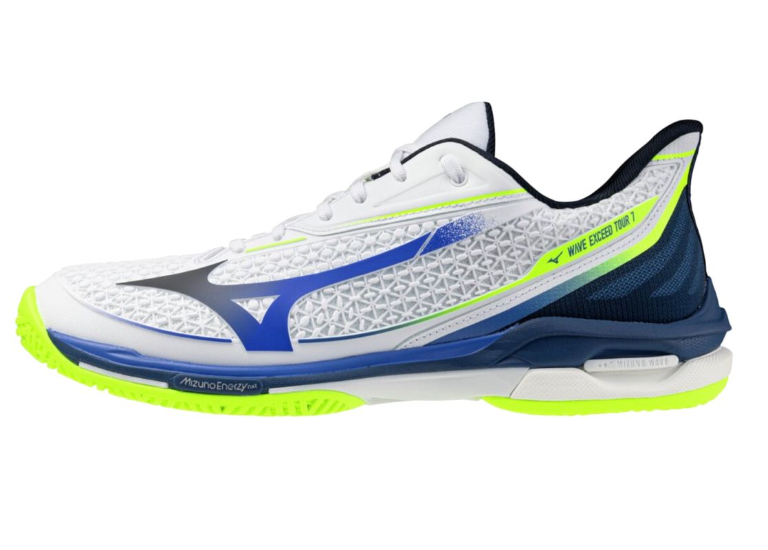 Mizuno Wave Exceed Tour 7 AC - white/dazzling blue/light yellow