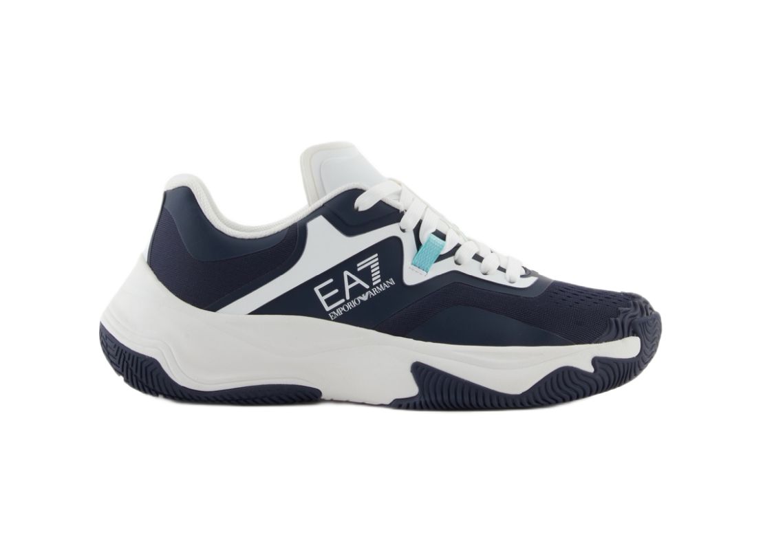 EA7 Unisex Woven Sneaker - sky captain/white/aqua sky