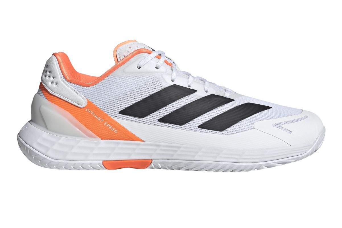 Adidas Defiant Speed 2 M - cloud white/core black/lucid orange Adidas Defiant Speed 2 M - cloud white/core black/lucid orange