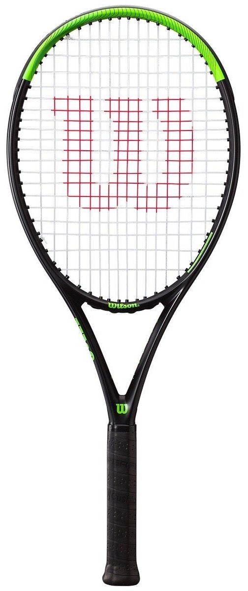 Wilson blade ウィルソン　テニスラケット　Green BLACK Wilson H22 Blade 98 Black/Green (16x19) – ProStockTennis