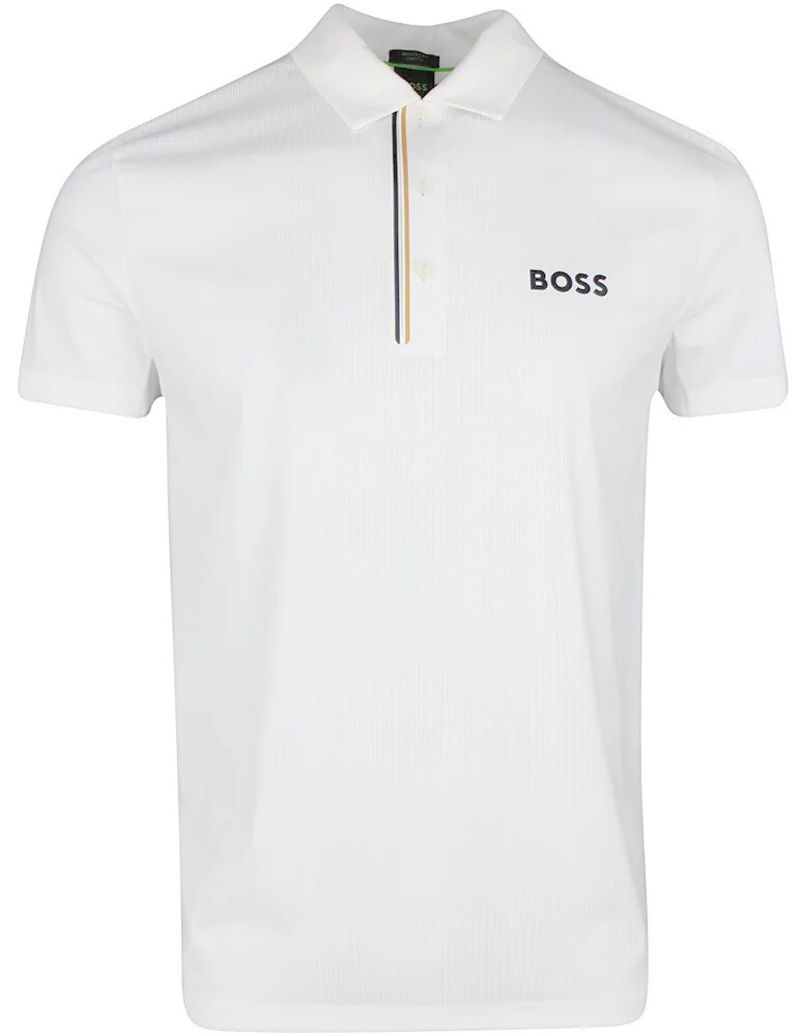 BOSS Paddy In Quick-Dry Ribbed Fabric BOSS Paddy In Quick-Dry Ribbed Fabric