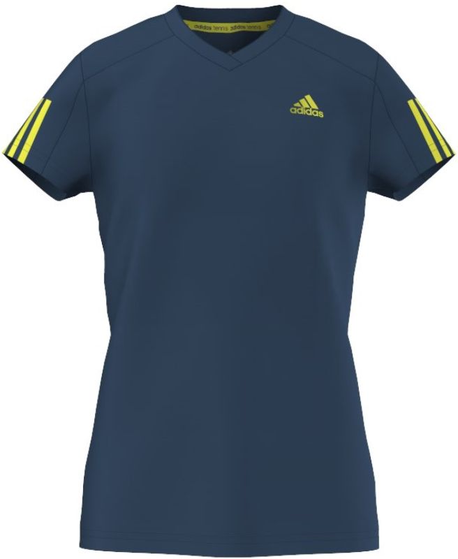 adidas-club-tee-tech-steel-shock-slime-1 Adidas Club Tee - tech steel/shock slime