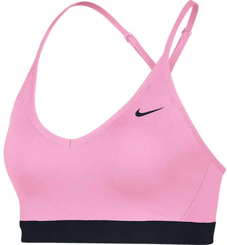Nike Indy Bra - pink rise/black/black/white