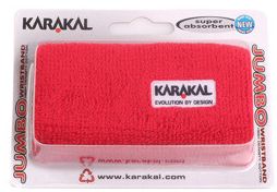 Karakal Logo Jumbo Wristbands - red
