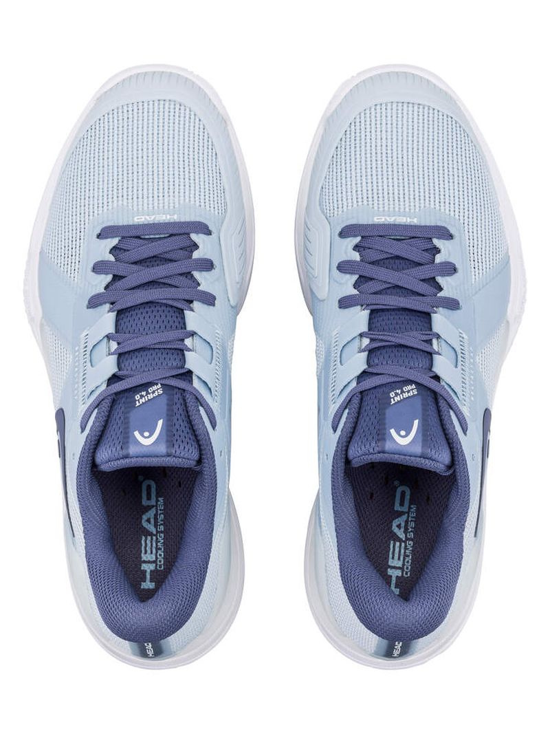 Head Sprint Pro Clay 4.0 - light blue/dark blue